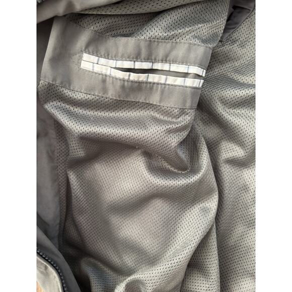 VTG LONDON FOG Men’s Med Casual Olive Green Full Zip-Front Golf Jacket Gorp Core - Picture 7 of 8